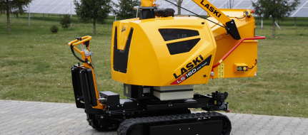 Výkonný štěpkovač na naftu s pásovým podvozkem LS 160 DW Track M